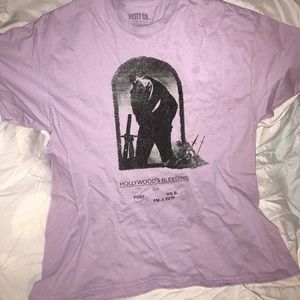 Posty Co Hollywoods Bleeding Post Malone Tee  XL